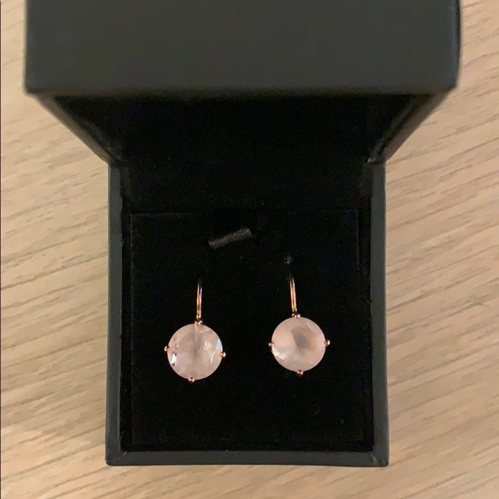 Thomas Szabo Drop Earrings in Rose